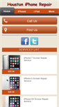 Mobile Screenshot of houstoniphonerepair.com